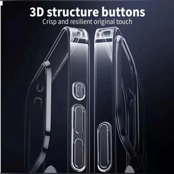 5 in 1 for iPhone 15 Case, with 2 Tempered Glass Screen Protector + 2 Camera Len - Picture 6 of 7